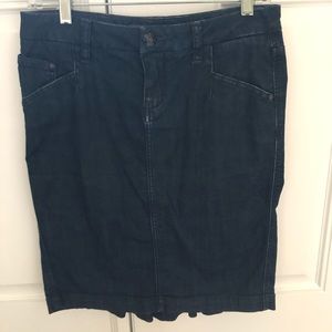 Anthropologie ’Level 99’ Skirt, Blue Denim, Sz 27